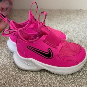 Nike Kids Fuchsia and White Sneakers